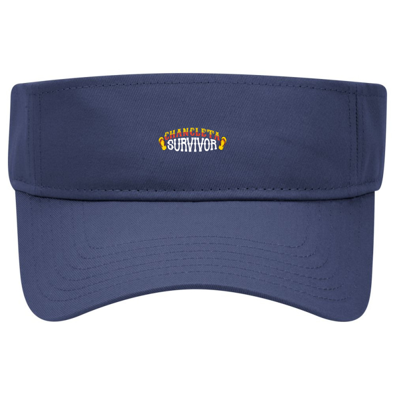 Chancleta Survivor Latin American Funny Hispanic Heritage T-shirt Visor hat by Teemoney2 | Artistshot