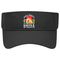 Summer Sunsedon'worry I've Had Both My Shots Booster Graphic Visor Hat | Artistshot