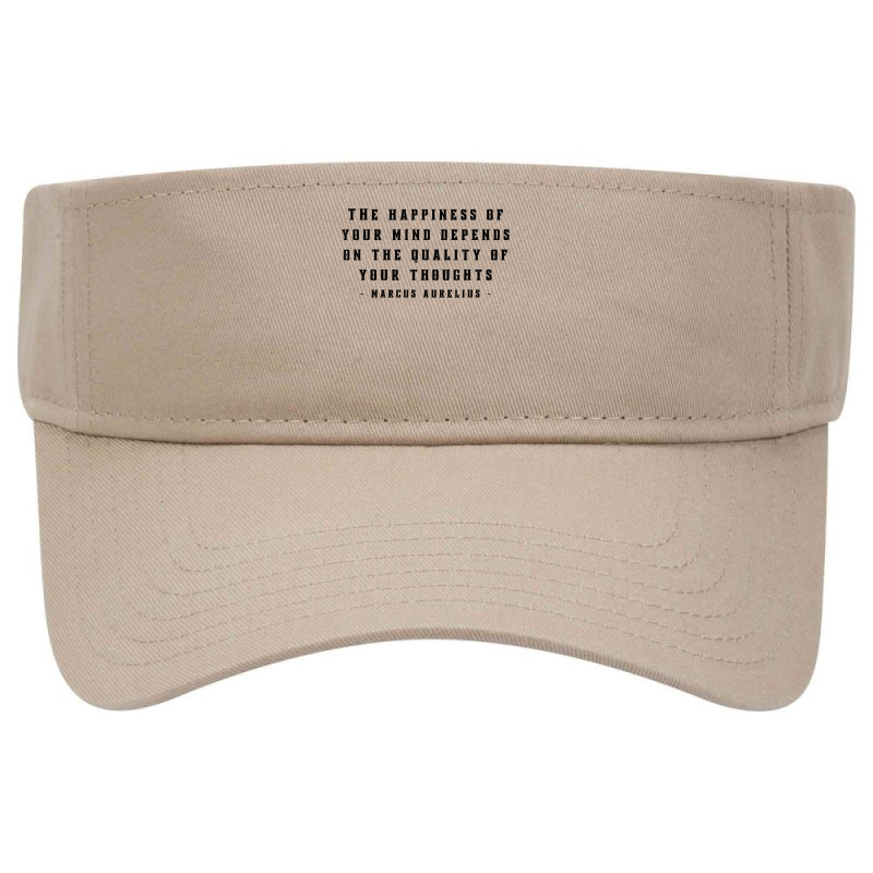 Marcus Aurelius Stoic Philosophy Latin Quote Memento Mori T Shirt Visor hat by cm-arts | Artistshot