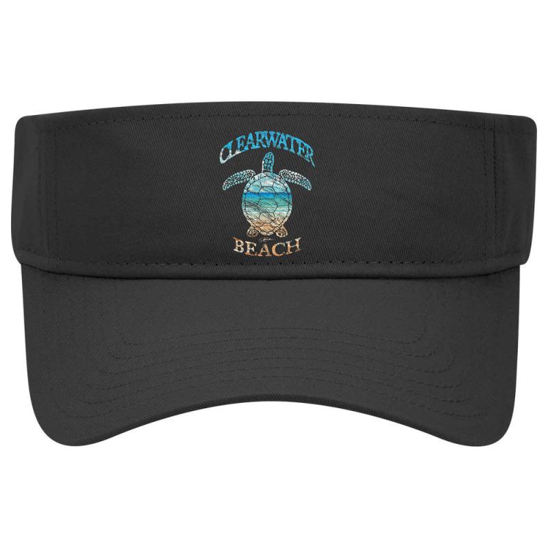 Jcombs Clearwater Beach, Fl, Beach In The Sea Turtle Visor hat by FrancesTiffany | Artistshot