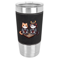 Cat Samurais Go Board Game Baduk Leatherette Tumbler | Artistshot