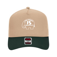 Your Argument Is Irrelephant Funny Elephant Pun Jokes Memes Mesh Back Trucker Hat | Artistshot