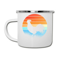 Sunset Rooster T  Shirt Sunset Rooster Gift Ideas T  Shirt Camper Cup | Artistshot