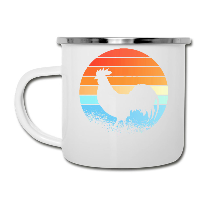 Sunset Rooster T  Shirt Sunset Rooster Gift Ideas T  Shirt Camper Cup | Artistshot