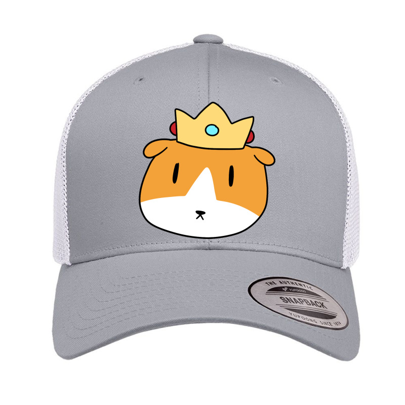 Crown Guinea Pig Face Retro Trucker Cap | Artistshot