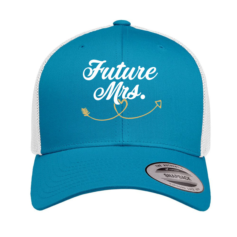 Future Mrs Soon To Be Bride Funny Bridal Party Gift Retro Trucker Cap by SamsulArt | Artistshot