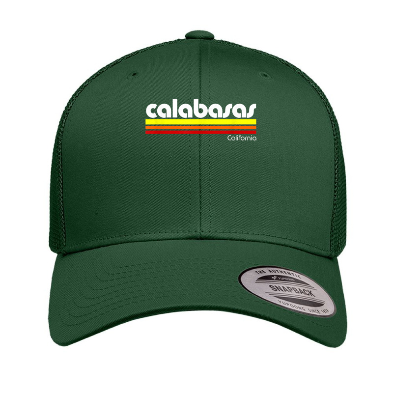 Retro Calabasas California T Shirt Retro Trucker Cap by TeaMenShop | Artistshot