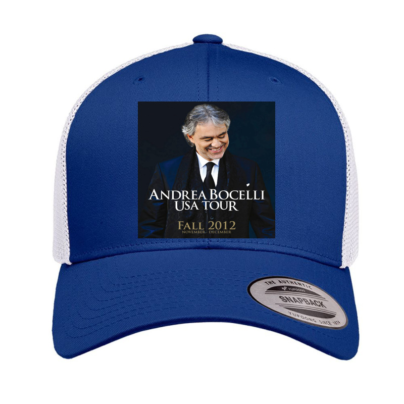 Andrea Bocelli Retro Trucker Cap | Artistshot