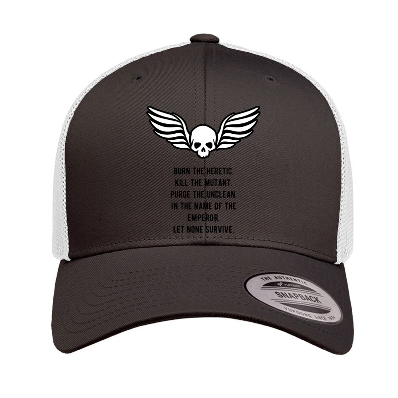 Let None Survive Wargaming Meme Retro Trucker Cap by ardylanda | Artistshot