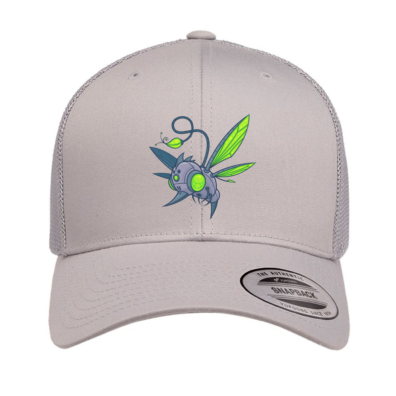 Humm Buzz Meme Robot Retro Trucker Cap | Artistshot