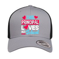 This Principal Loves Her School Teacher Retro Trucker Cap | Artistshot