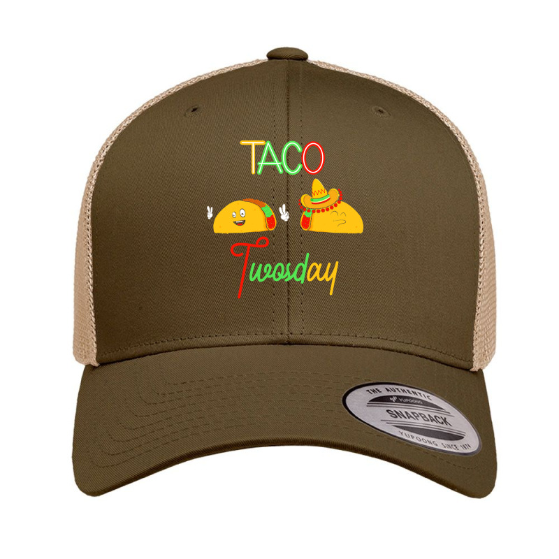 Food Lovers T  Shirt Taco Time T  Shirt Retro Trucker Cap by pitifulhere | Artistshot