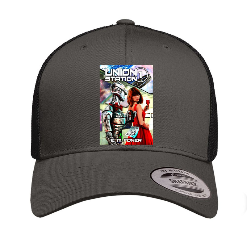 E M Foner Date Night On Union Station Cover Retro Trucker Cap | Artistshot