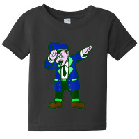 Dab Dabbing Move Police Officer Commissioner Dance Dabbin Baby Tee | Artistshot