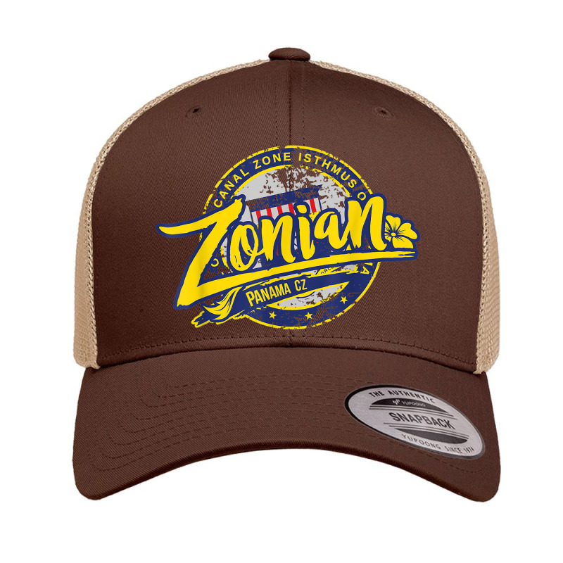 Zonian Panama Cz T Shirt   Panama Canal Zone Retro Trucker Cap | Artistshot