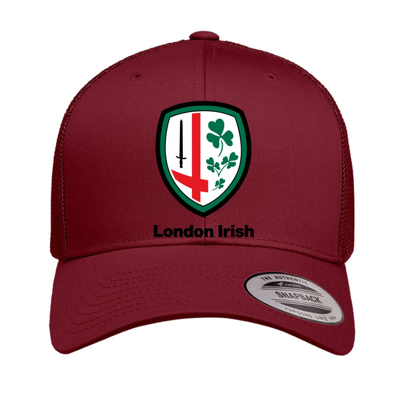 London Irish Retro Trucker Cap by SomArt | Artistshot