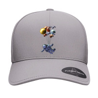 Space Travel Seamless Cap | Artistshot