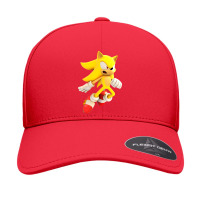 Yellow Hedgehog Jumps Aside Seamless Cap | Artistshot