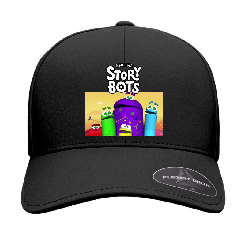 Ask The Storybots Seamless Cap by bisnisharam | Artistshot