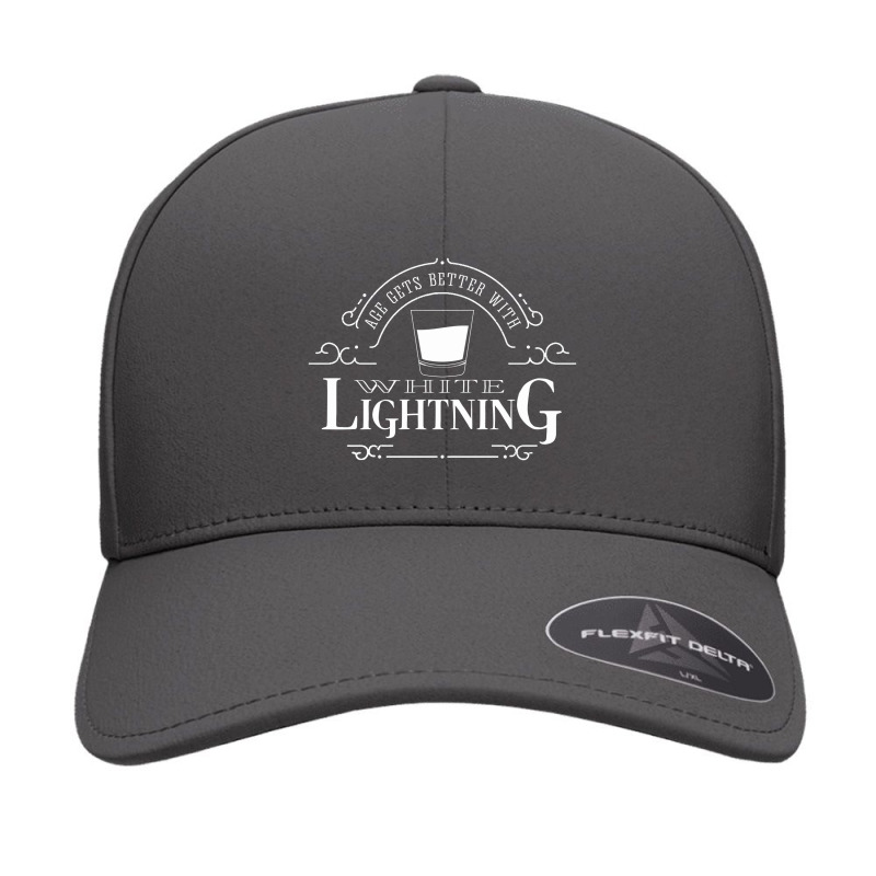 White Lightning Seamless Cap by expresionesjmvg | Artistshot