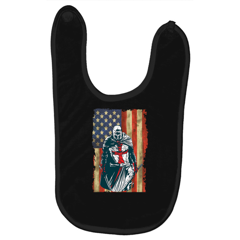 Christian Crusader Warrior Jesus Baby Bibs | Artistshot