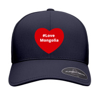 Love Mongolia, Hashtag Heart, Love Mongolia Seamless Cap | Artistshot