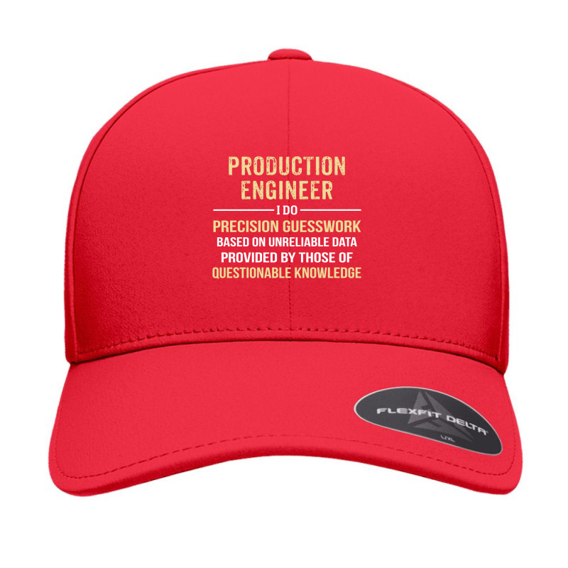 Production Engineer I Do Precision Guesswork. Funny Gift Seamless Cap | Artistshot