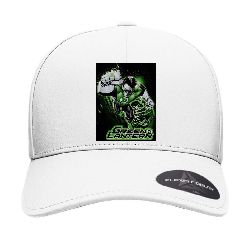 Jla, Green Lantern Green And Gray, Seamless Cap | Artistshot