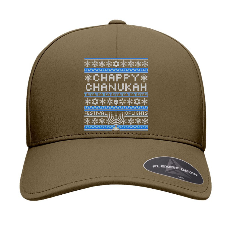 Chappy Chanukah Sweater, Hanukkah Seamless Cap | Artistshot