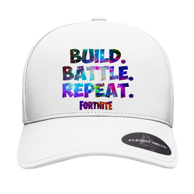 Build Battle Repeat Galaxy Nebula Seamless Cap | Artistshot