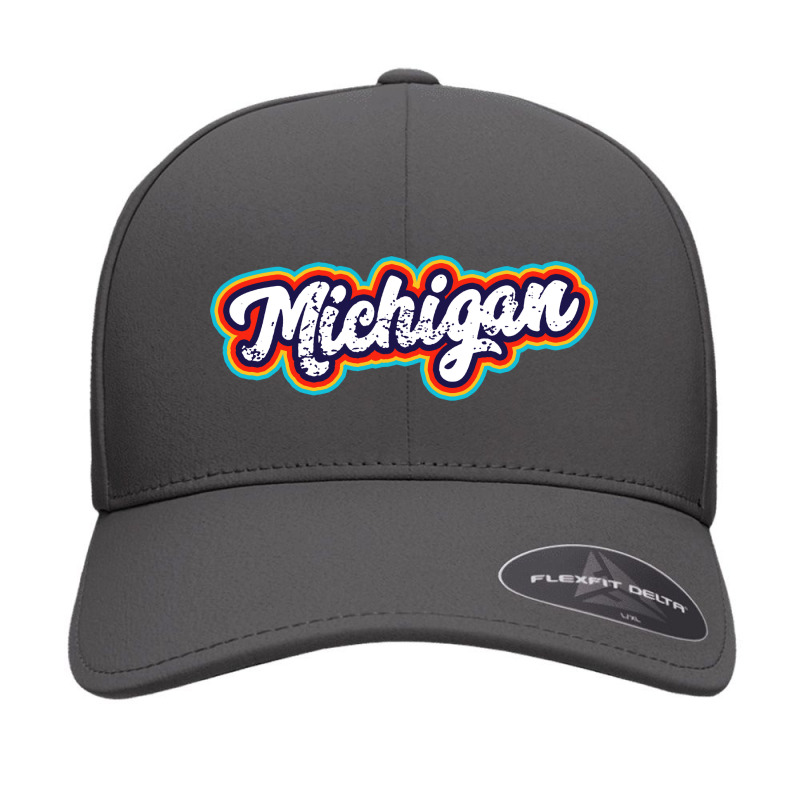 Michigan State Vintage Retro 60 Seamless Cap | Artistshot