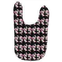 Pink Cow Print Coquette Bow Baby Bibs | Artistshot