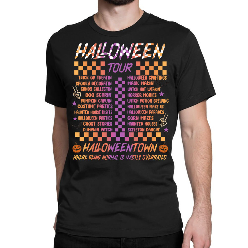 Halloween Tour Classic T-shirt by Oma's Magic World | Artistshot