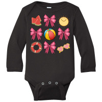 Coquette Summer Long Sleeve Baby Bodysuit | Artistshot