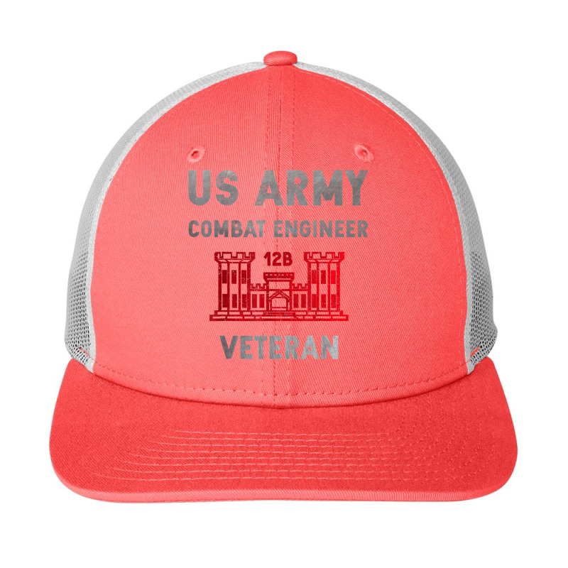 Us Army Combat Engineer Combat Engineer Veteran Gift For Fans Snapback Trucker Cap by SonjaBogenschutz | Artistshot