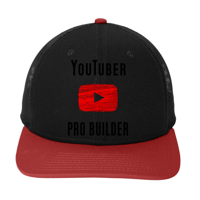 Youtuber Pro Builder Snapback Trucker Cap | Artistshot