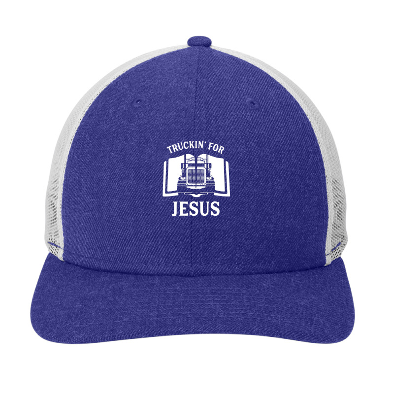 Christian Truck Driver Truckin' For Jesus Snapback Trucker Cap by TimothyBlakney | Artistshot