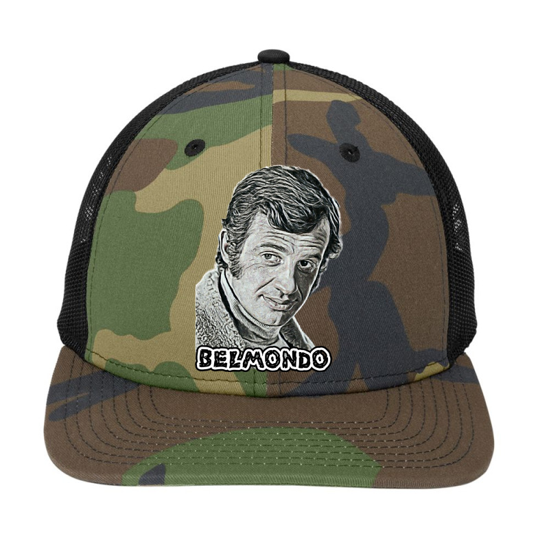 Retro  Paul Belmondo Call Me Snapback Trucker Cap by ArtistChaya | Artistshot