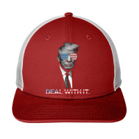 Trump- Deal With It Snapback Trucker Cap | Artistshot