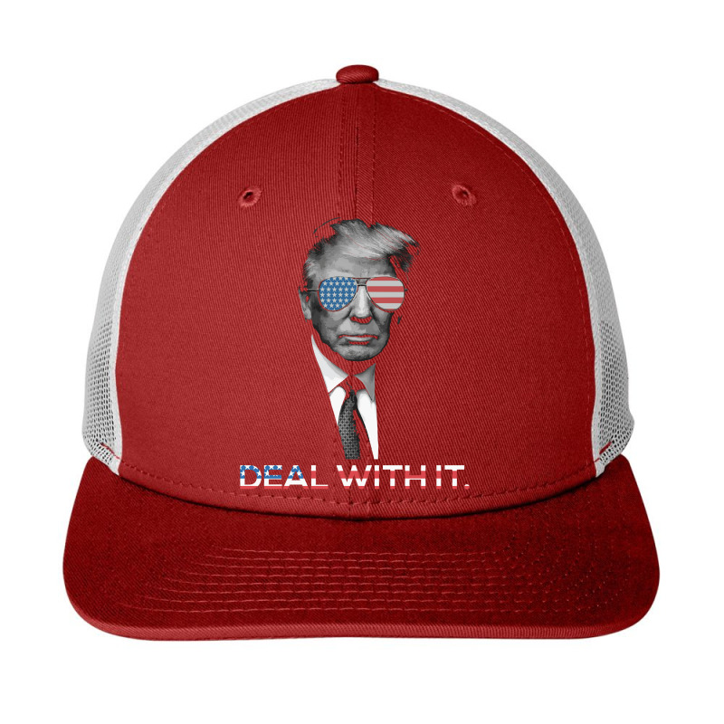 Trump- Deal With It Snapback Trucker Cap | Artistshot