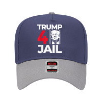 Prison Trump For Prison Trump For Jail Trump 4 Jail T Shirt Adjustable Baseball Cap | Artistshot