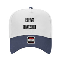 I Survived Private School Adjustable Baseball Cap | Artistshot