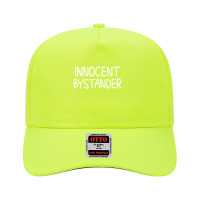 Funny, Innocent Bystander T-shirt. Sarcastic Joke Adjustable Baseball Cap | Artistshot