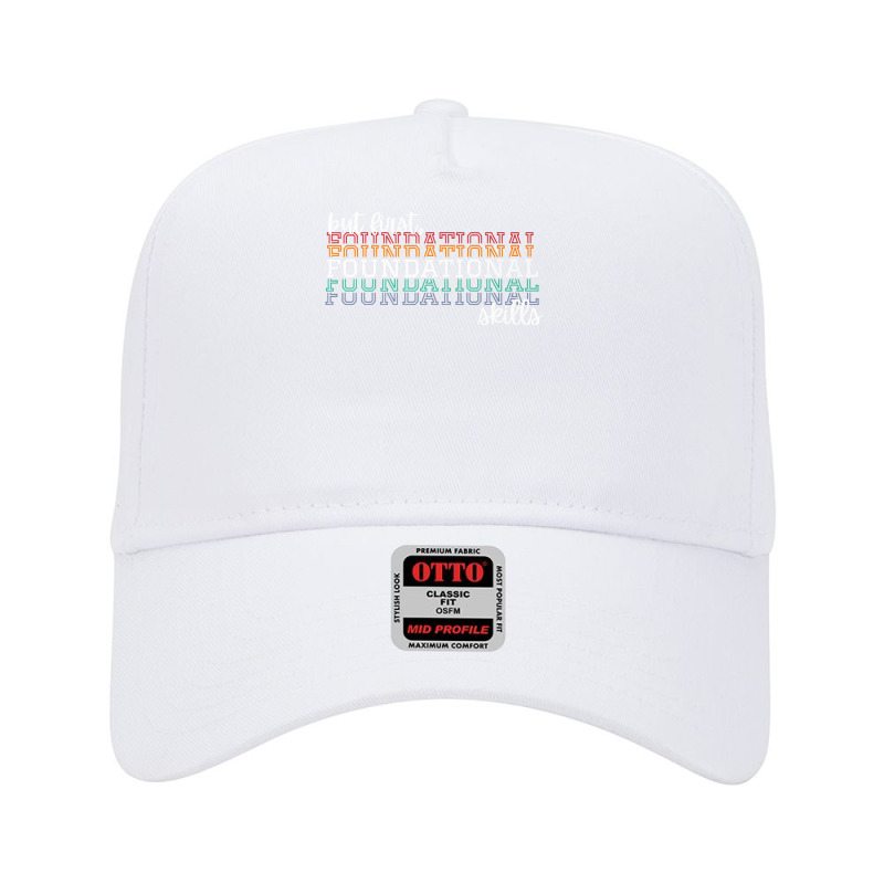 But First Foundational Skills Phonemic Awareness Premium T Shirt Adjustable Baseball Cap | Artistshot