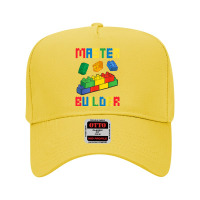 Brick Builder Funny Blocks Building Master Builder Toys Kids T Shirt Adjustable Baseball Cap | Artistshot