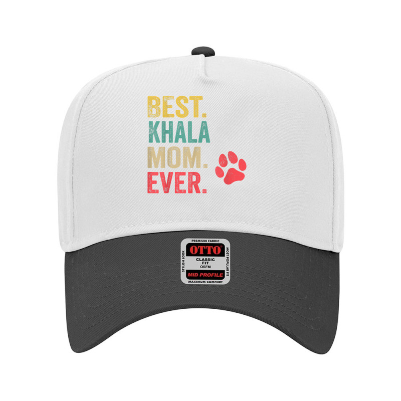 Best Khala  Mom Ever Vintage Women Mother Dog Lover T Shirt Adjustable Baseball Cap by cm-arts | Artistshot