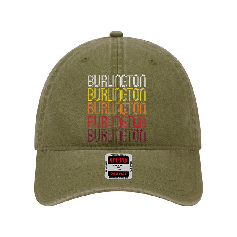 Burlington, Vt  Vintage Style Vermont T Shirt Dyed Cap | Artistshot