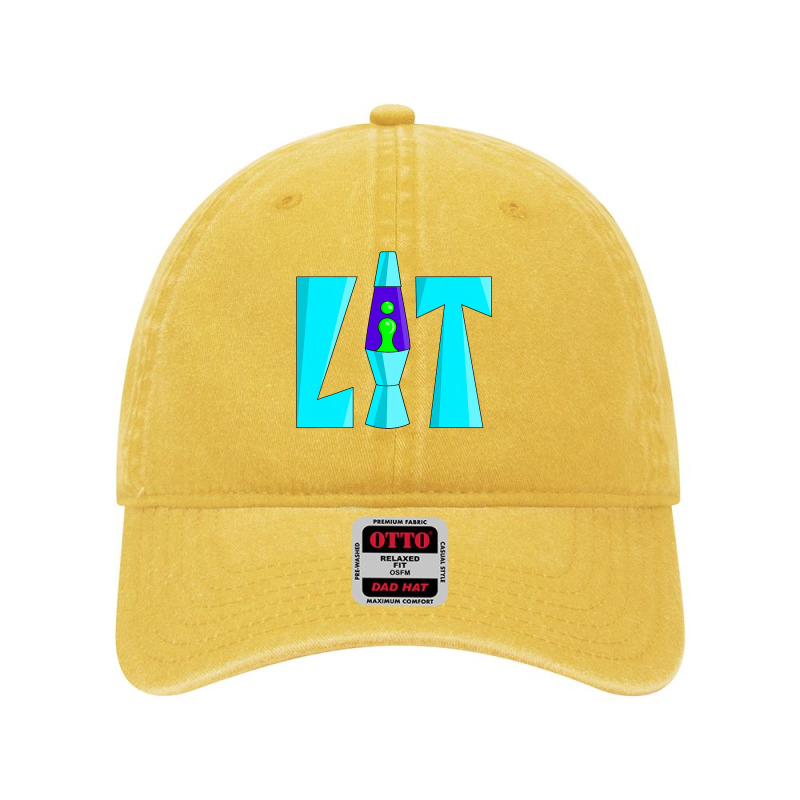 Lit Lava Lamp Drippy Retro 80's 90's Graffiti Dyed Cap by new121 | Artistshot