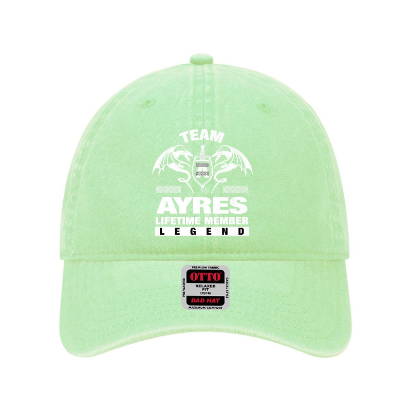 Team Ayres Lifetime Member Gifts Premium Dyed Cap by STACYSCHUDEL | Artistshot