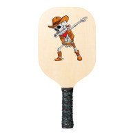 Dabbing Skeleton Cowboy Halloween Costume Kids Boys Men Dab Pickleball Paddle | Artistshot